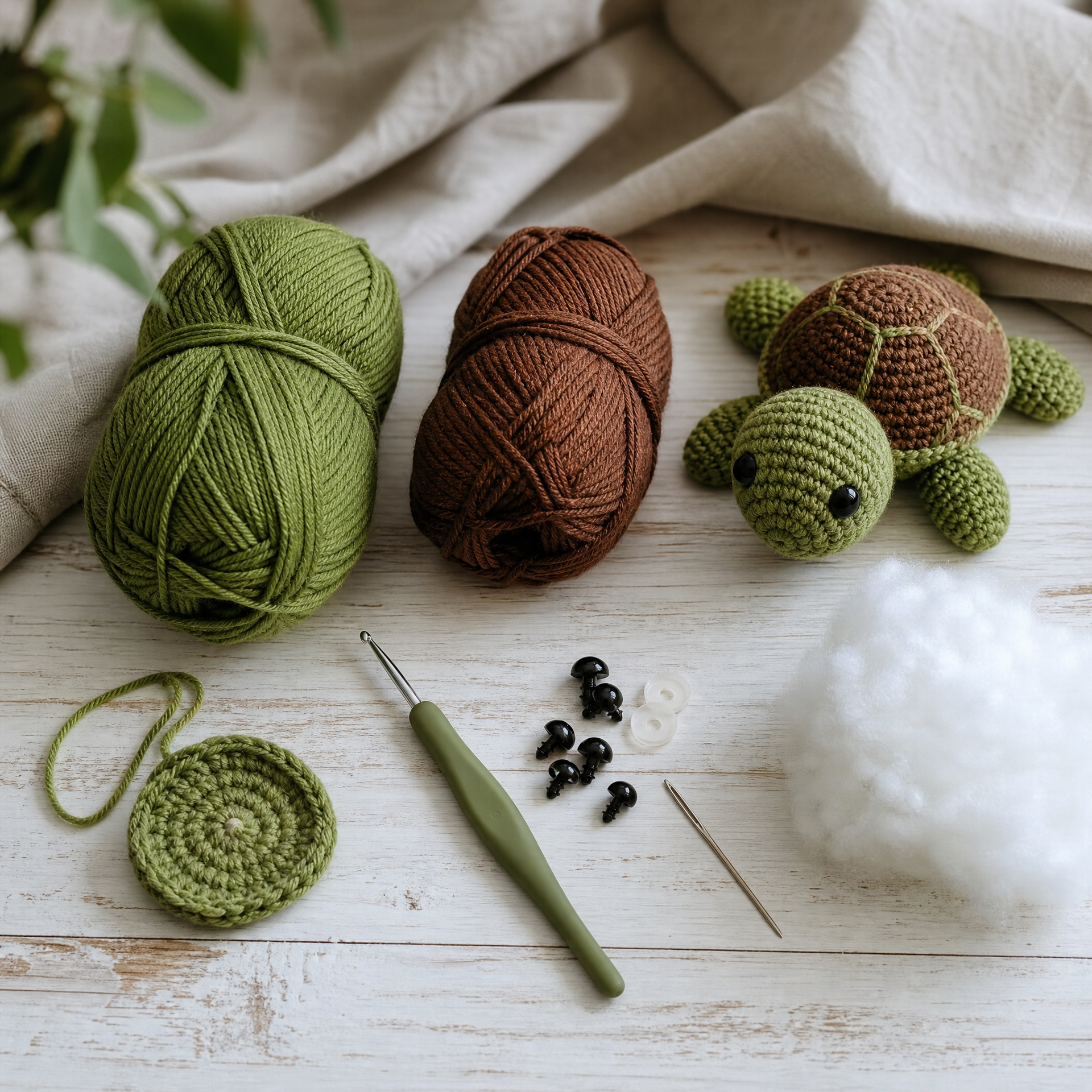 Amigurumi Turtle Free Crochet Pattern — step photo 1