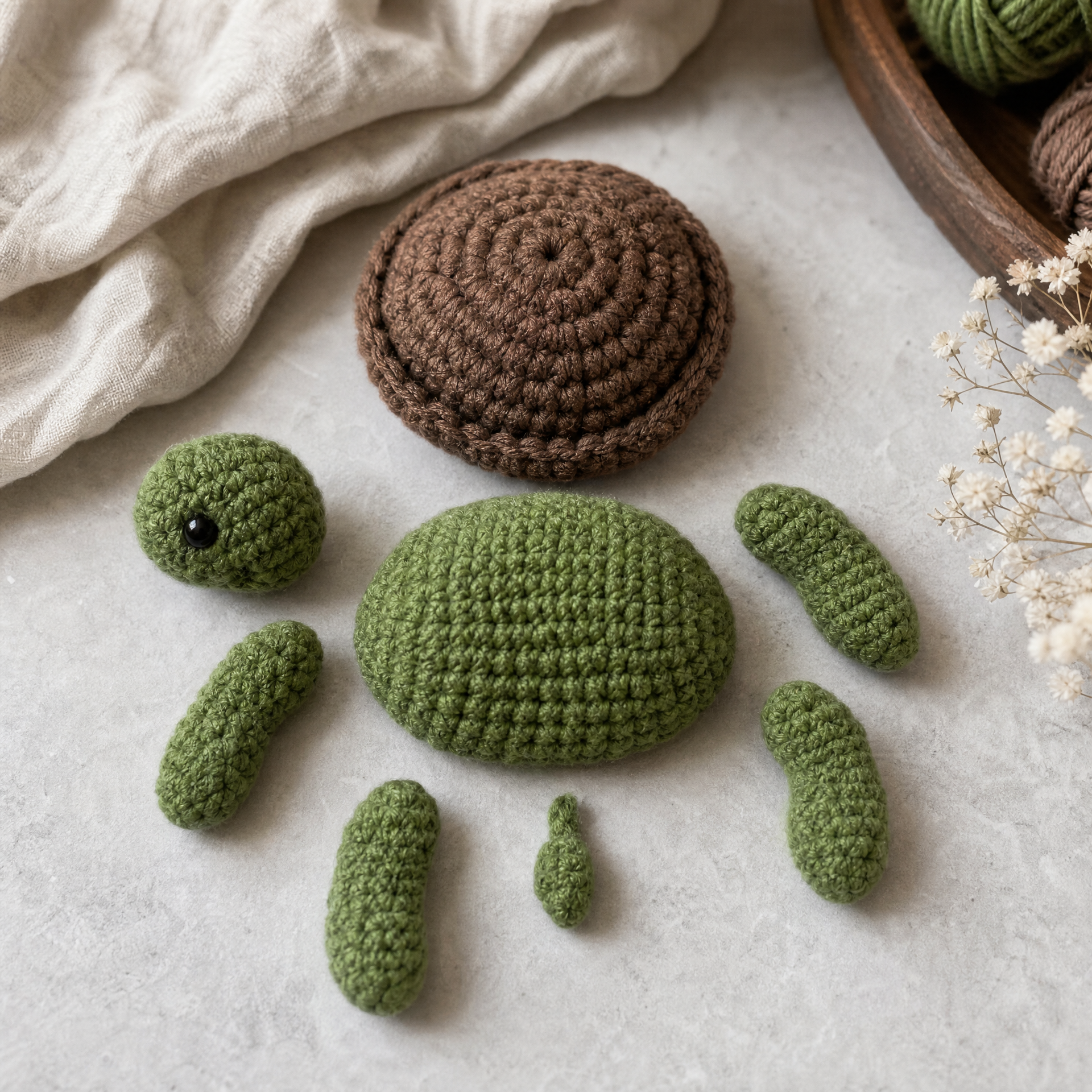 Amigurumi Turtle Free Crochet Pattern — step photo 2