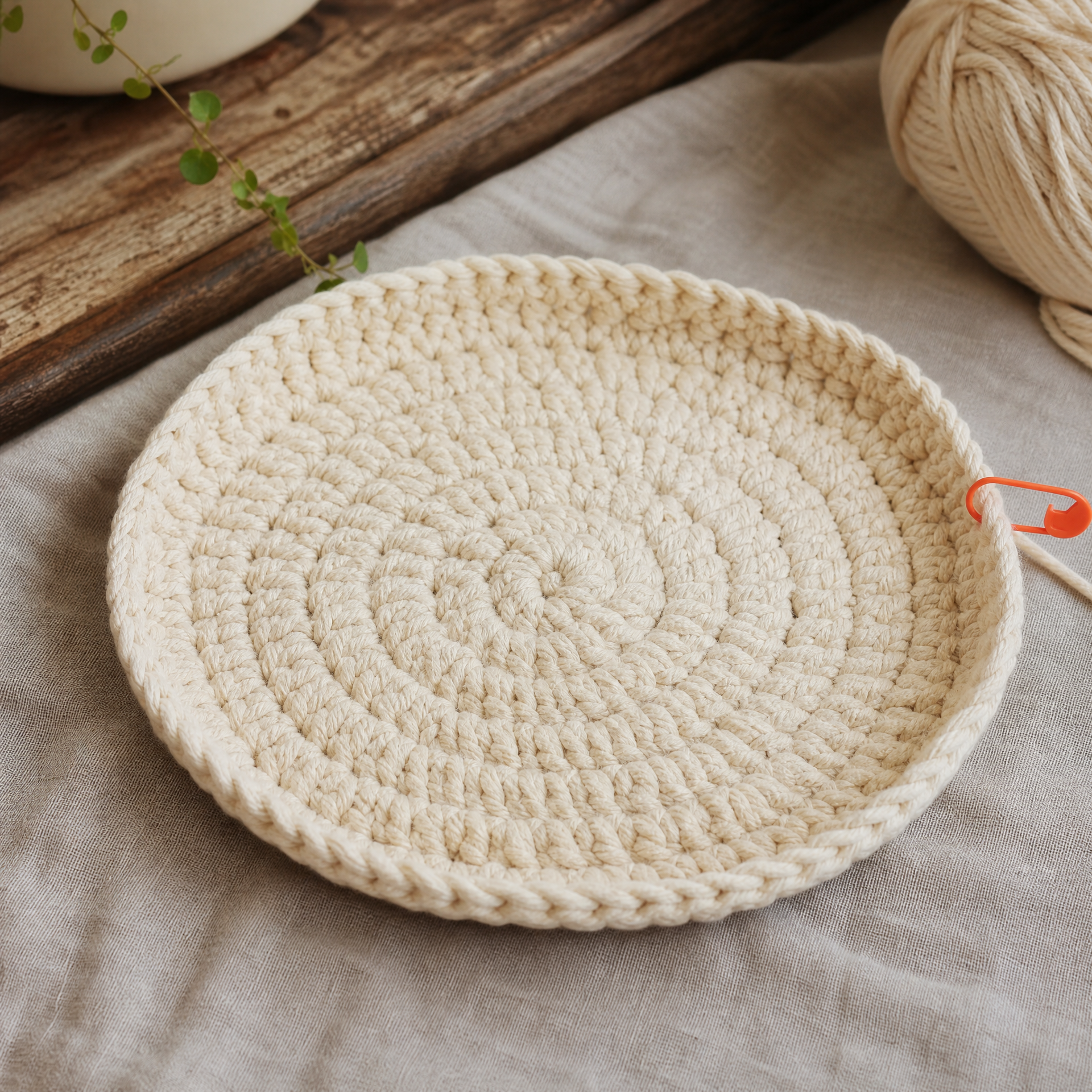Crochet Plant Hanger Free Pattern (Boho Style) — step photo 2