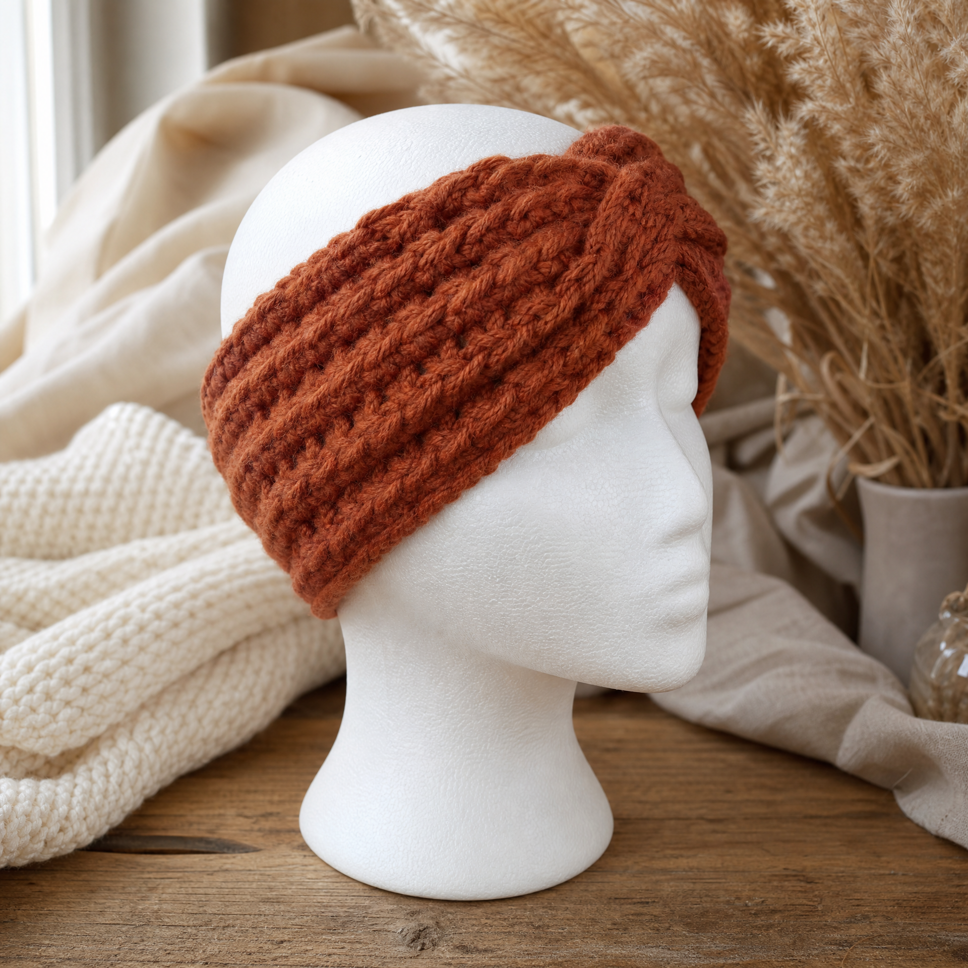 Easy Crochet Headband for Beginners (Free Pattern) — step photo 3