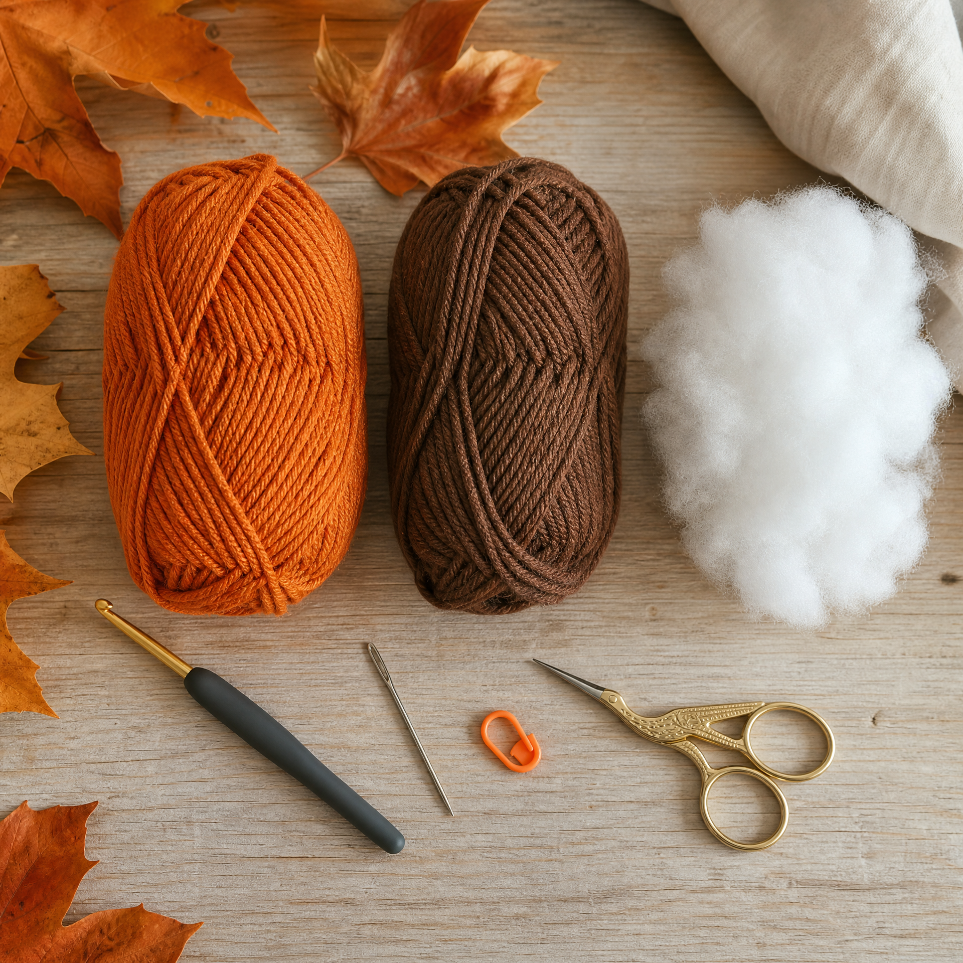 Easy Crochet Pumpkin Pattern for Fall Decor (Free!) — step photo 1