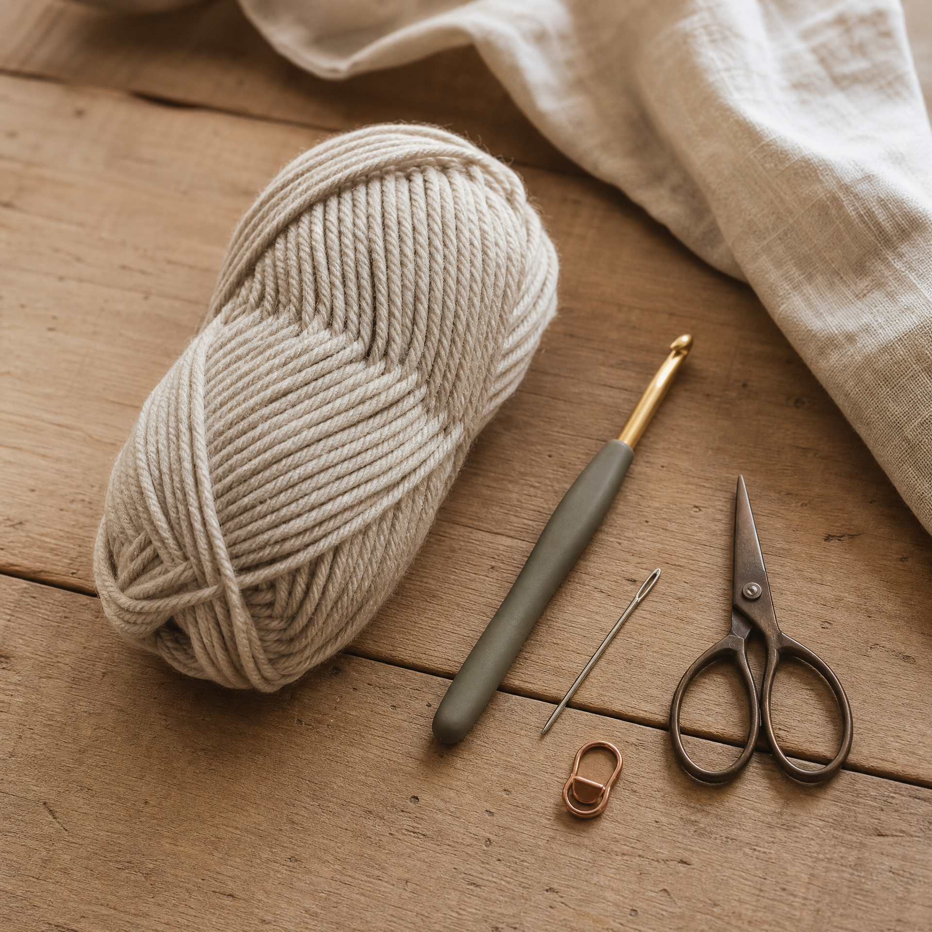 Simple Crochet Beanie Pattern (Any Size) — Free Pattern for the Whole Family — step photo 1