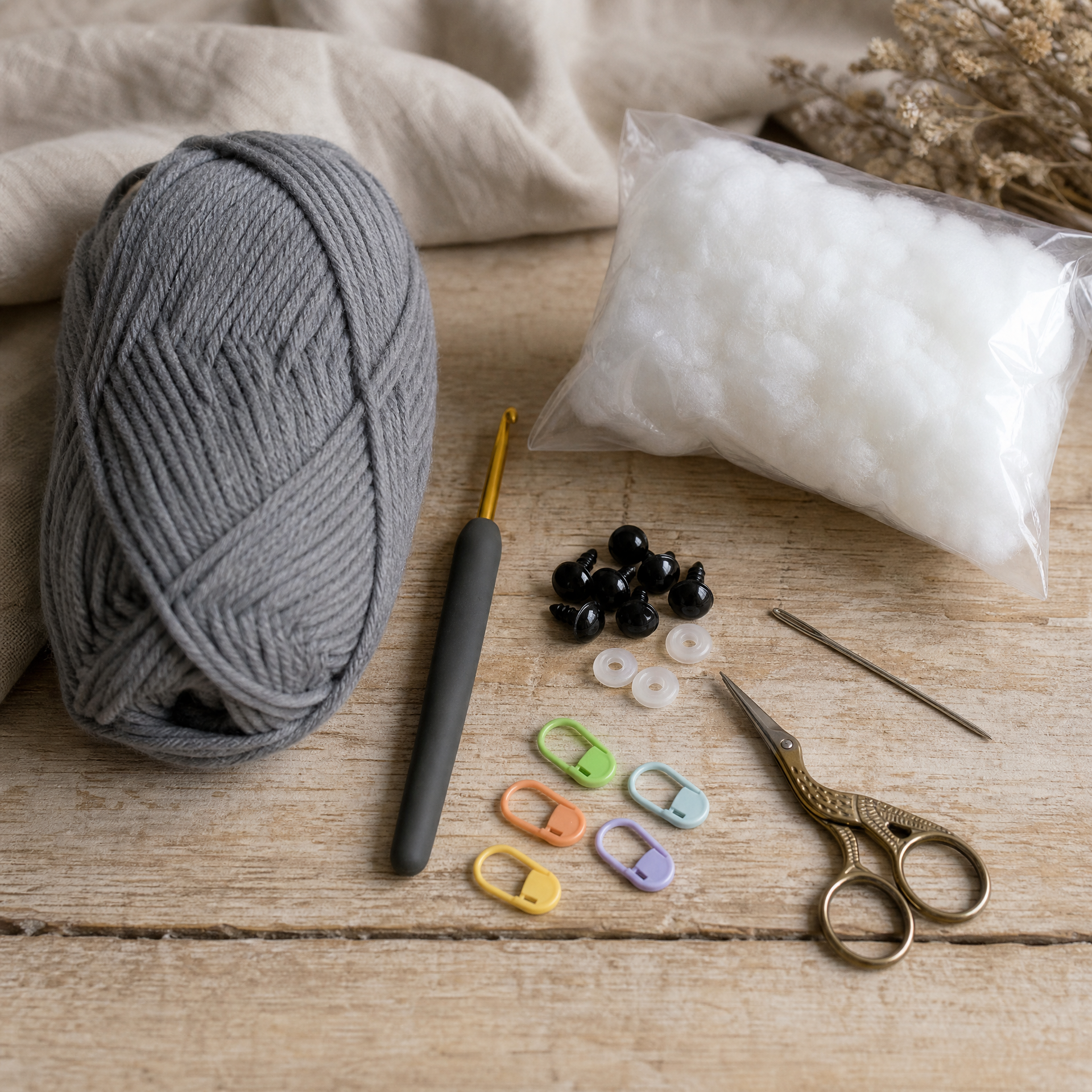 Small Crochet Cat Amigurumi — Free Pattern — step photo 1